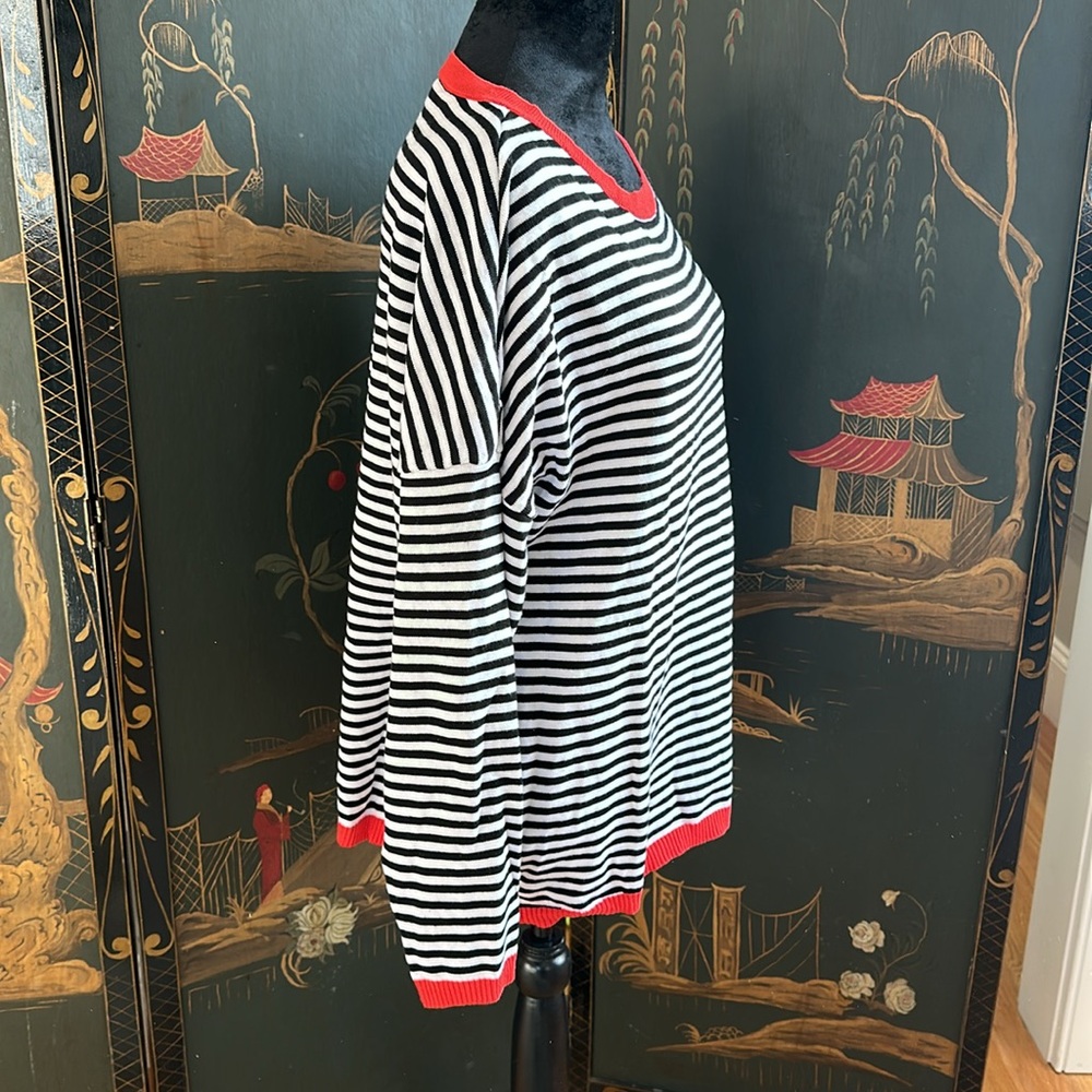 Nuieinu Women’s Striped Sweater size XL - Picture 4 of 6